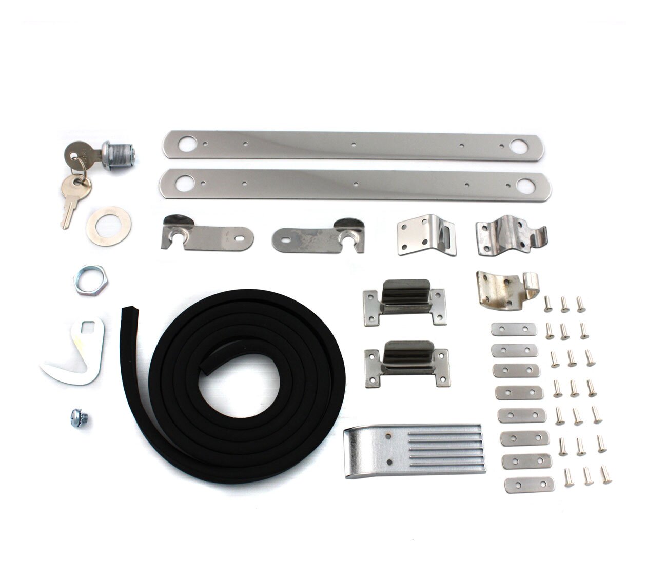 V-Twin Mfg. Hardware Kit For Fiberglass Saddlebag For Harley FL 1970-1980