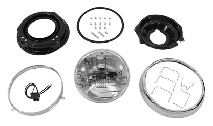 V-Twin Mfg. Headlamp Bucket Assembly For Harley FL 1960-2003