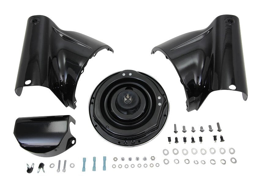  V-Twin Mfg. Headlight Conversion Kit For Harley FL Softail 1986-2017