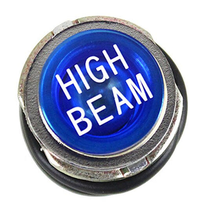 V-Twin Mfg. High Beam Blue Indicator Lamp For Harley FX / XL 1977-1985