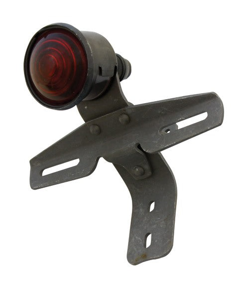  V-Twin Mfg. JD Early Tail Lamp Assembly With Glass Lens