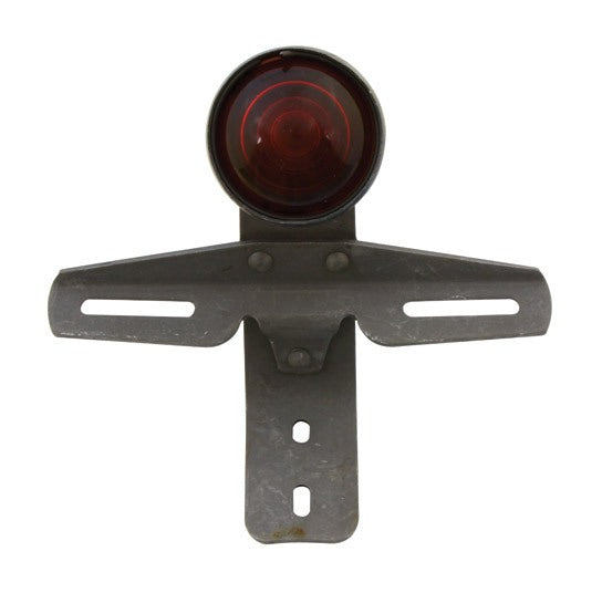  V-Twin Mfg. JD Early Tail Lamp Assembly With Glass Lens