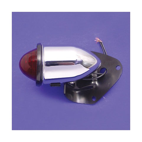 V-Twin Mfg. K Style Tail Lamp Kit With Glass Lens For Harley Sportster 1952-1954
