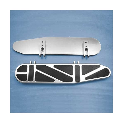 V-Twin Mfg. Long John Billet Floorboard Set For Harley 1980-2026