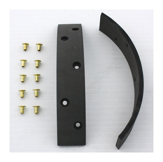  V-Twin Mfg. Mechanical Brake Shoe Linings For Harley 1939-1957