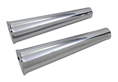V-Twin Mfg. Megaphone Tip Set For Harley FL 1958-1984