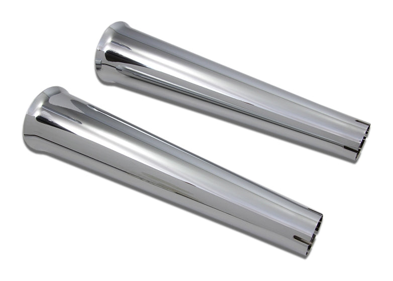 V-Twin Mfg. Megaphone Tip Set For Harley FL 1958-1984