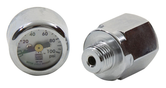  V-Twin Mfg. Mini Oil Pressure Gauge Kit