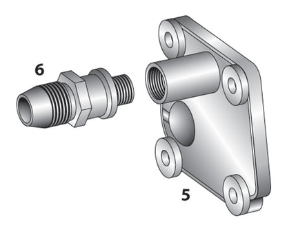  V-Twin Mfg. Oil Pump Cover For Harley FL 1950-1967