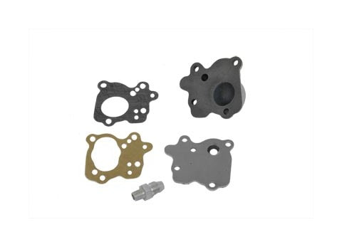  V-Twin Mfg. Oil Pump Cover Set For Harley FL / EL 1941-1949