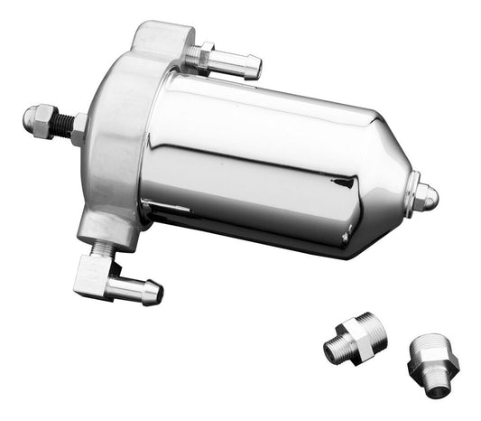  V-Twin Mfg. Original Style Accessory Oil Filter System For Harley FL 1948-1964