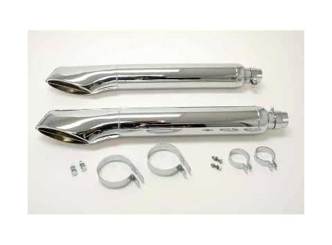 V-Twin Mfg. Original Style Muffler Set For Harley FL 1967-1969