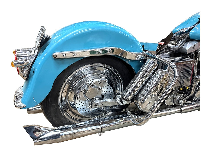 V-Twin Mfg. Original Style Mufflers For Harley FL 1961-1966