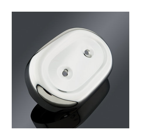  V-Twin Mfg. Oval Air Cleaner Cover For Harley 1966-2003