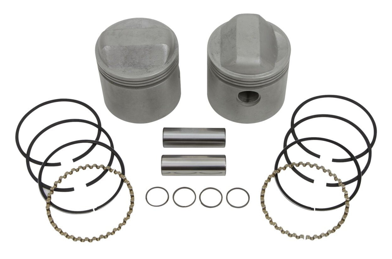 V-Twin Mfg. Piston Kit For Harley Big Twin 1941-1978 +.070" [Open Box]