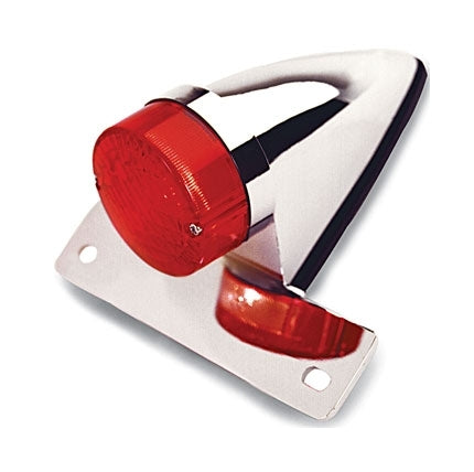  V-Twin Mfg. P-K Sport Tail Lamp With Red Lens