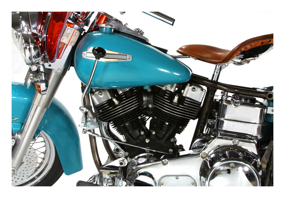 V-Twin Mfg. Police Style Jockey Shift Kit For Harley FL 1952-1984