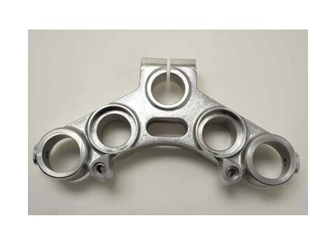 V-Twin Mfg. Polished Top Triple Tree For Harley FX XL 1973-1987