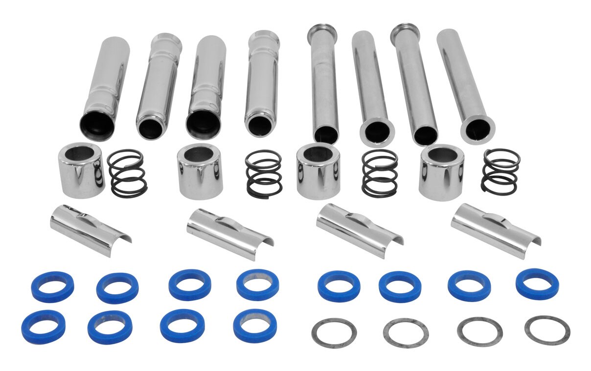 V-Twin Mfg. Pushrod Cover Kit For Harley EL 1936-1939