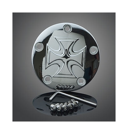  V-Twin Mfg. Red Baron Points Cover For Harley Twin Cam 1999-2017