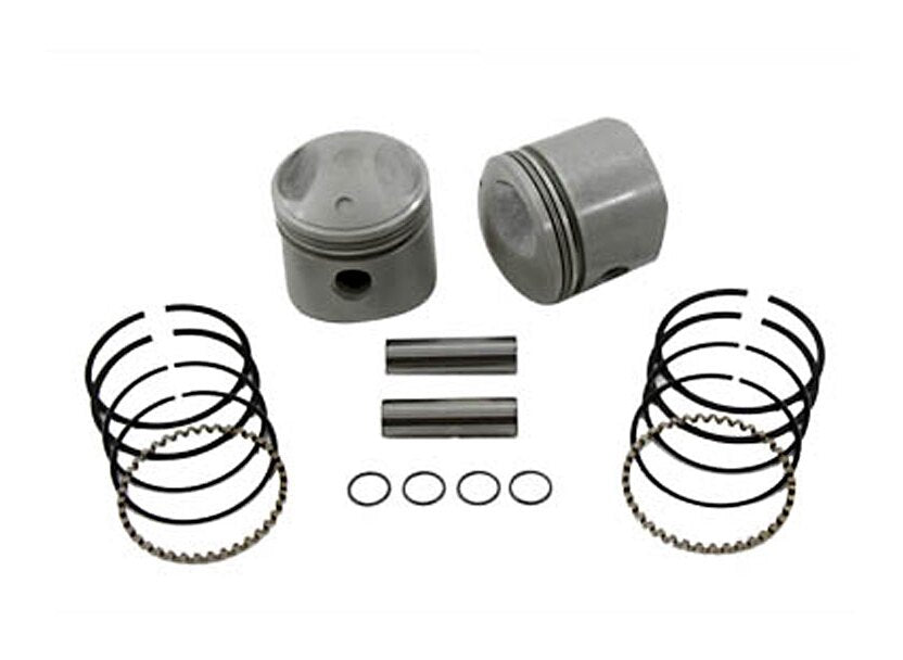 V-Twin Mfg. Replacement Piston Kit For Harley Big Twin 1941-1978