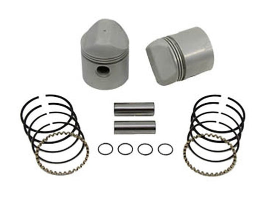  V-Twin Mfg. Replacement Piston Kit For Harley Sportster 1957-1971