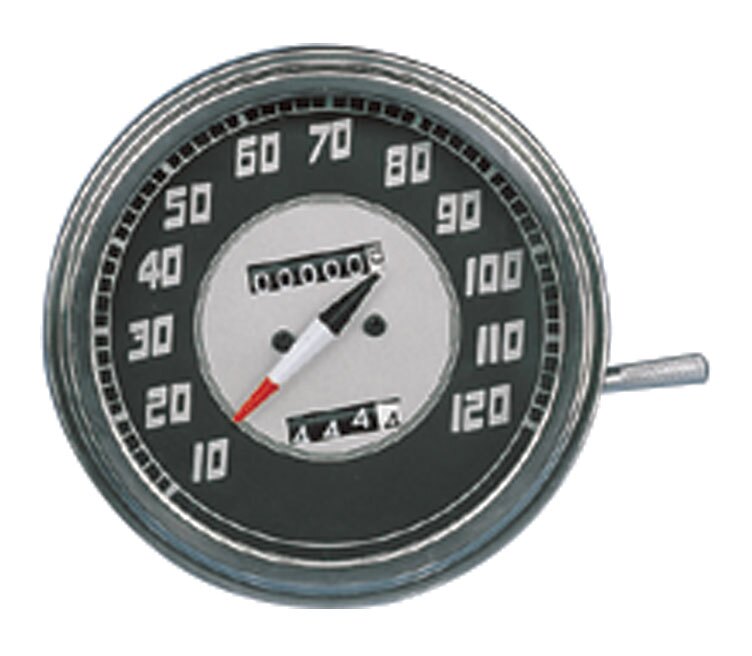  V-Twin Mfg. Replica 2240:60 Ratio Speedometer For Harley Softail 1984-1990