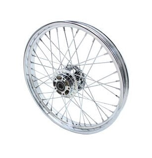  V-Twin Mfg. Replica 40 Spoke Front Wheel For Harley FXD Non-ABS 2006-2017