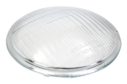 V-Twin Mfg. Replica Cycle Ray Headlamp Glass Lens For Harley FL / EL 1936-1948