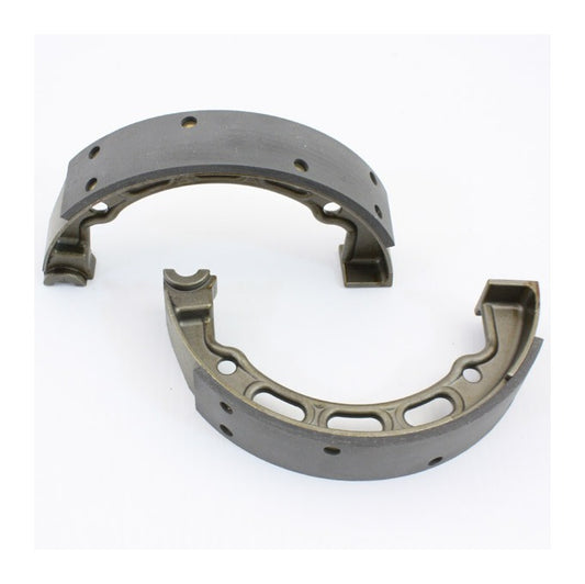  V-Twin Mfg. Replica Mechanical Rear Brake Shoe Set For Harley FL / EL / UL 1936-1957