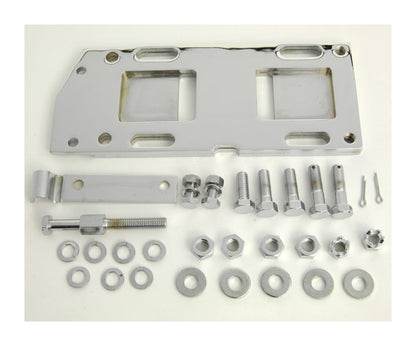  V-Twin Mfg. Replica Transmission Plate Kit For Harley FL 1958-1964