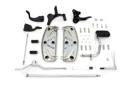 V-Twin Mfg. Rider Floorboard Kit For Harley Dyna 1996-2005