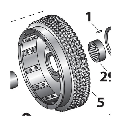  V-Twin Mfg. Ring Gear For Harley Sportster 1967-1980