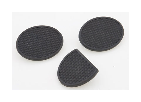 V-Twin Mfg. Rocker Clutch And Brake Pedal Rubber Pads For Harley FL EL UL 1936-1966