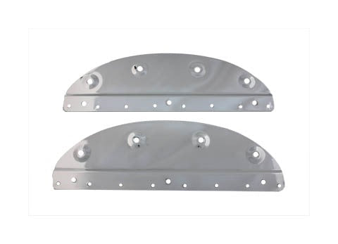 V-Twin Mfg. Saddlebag Mount Plate Set For Harley FL / EL / UL 1936-1957