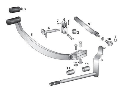 V-Twin Mfg. Shift Linkage Inner Lever For Harley Sportster 1975-1976