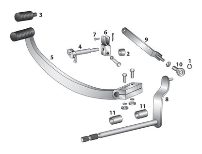 V-Twin Mfg. Shift Linkage Shift Link For Harley Sportster 1975-1976
