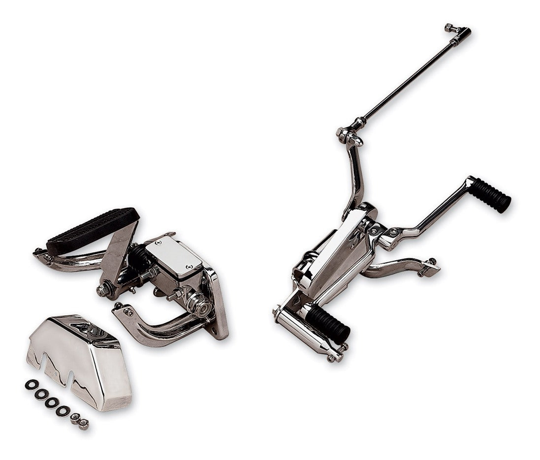 V-Twin Mfg. Shift Side Forward Control And Floorboard Mounting Kit For Harley FL Softail 1986-1999