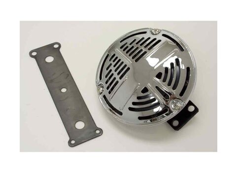  V-Twin Mfg. Spring Fork Vintage Horn Kit For Harley FL FX 1965-1980