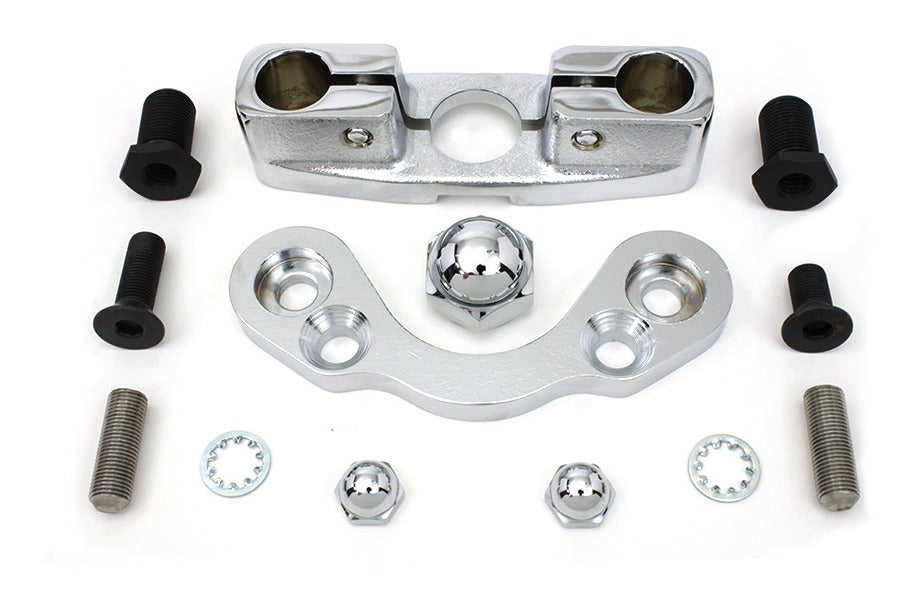 V-Twin Mfg. Springer Fork Triple Tree Kit For Harley 1936-1952