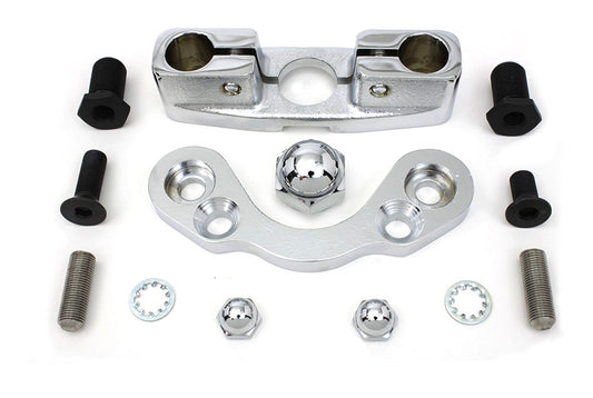  V-Twin Mfg. Springer Fork Triple Tree Kit For Harley 1936-1952