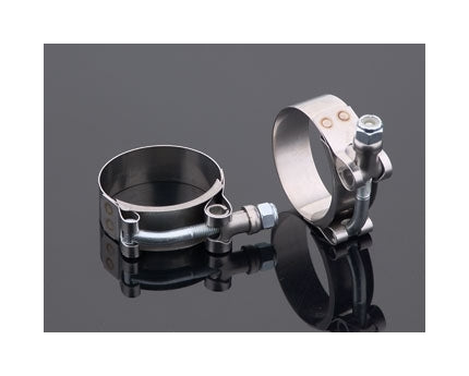 V-Twin Mfg. Stainless Steel Exhaust Clamps For Harley Sportster 1957-1985