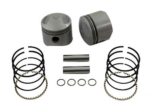  V-Twin Mfg. Standard Compression Piston Kit For Harley Shovelhead 1978-1984