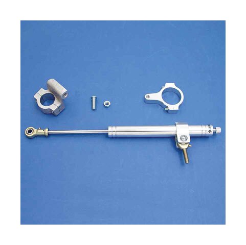 V-Twin Mfg. Steering Damper Kit For Harley FX Softail 2000-2007