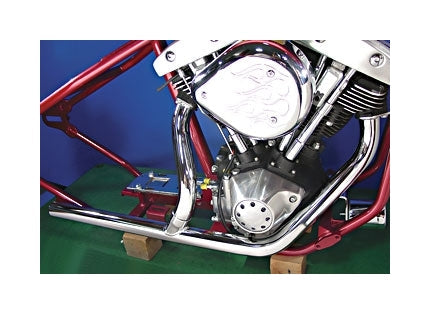 V-Twin Mfg. Stock Type 2-Into-1 Headpipe For Harley Touring 1970-1984