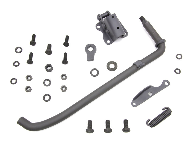 V-Twin Mfg. Stock Type Jiffy Stand Assembly For Harley 1936-1984