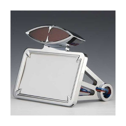  V-Twin Mfg. Taillight And License Plate Assembly For Harley Softail 1986-1999