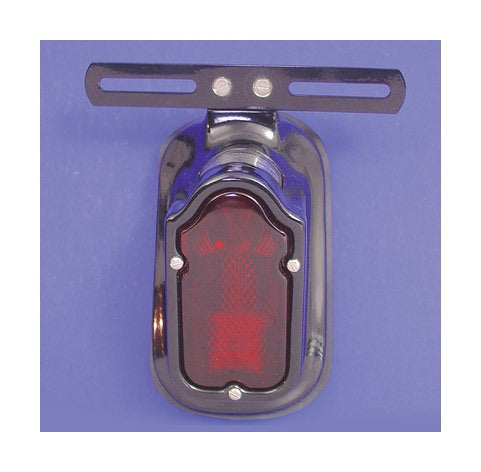  V-Twin Mfg. Tombstone Tail Lamp For Harley FL 1947-1954