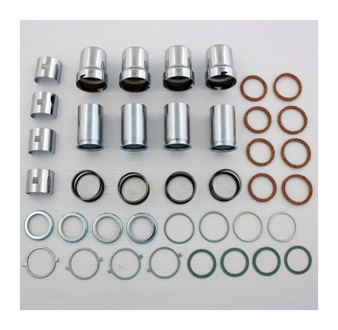  V-Twin Mfg. Valve Cover Set For Harley UL 1939-1948