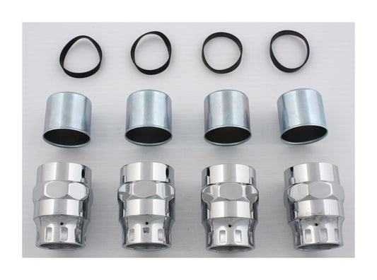  V-Twin Mfg. Valve Spring Lower Cover Set For Harley VL 1930-1936